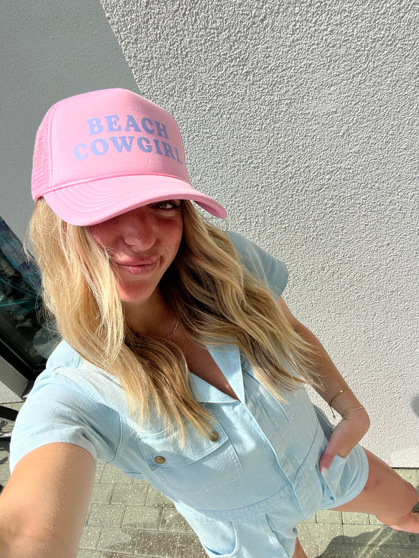 Beach Cowgirl Trucker Hat