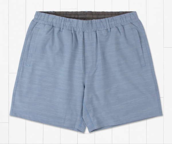 Marlin Lined Performance Short - Washed Blue