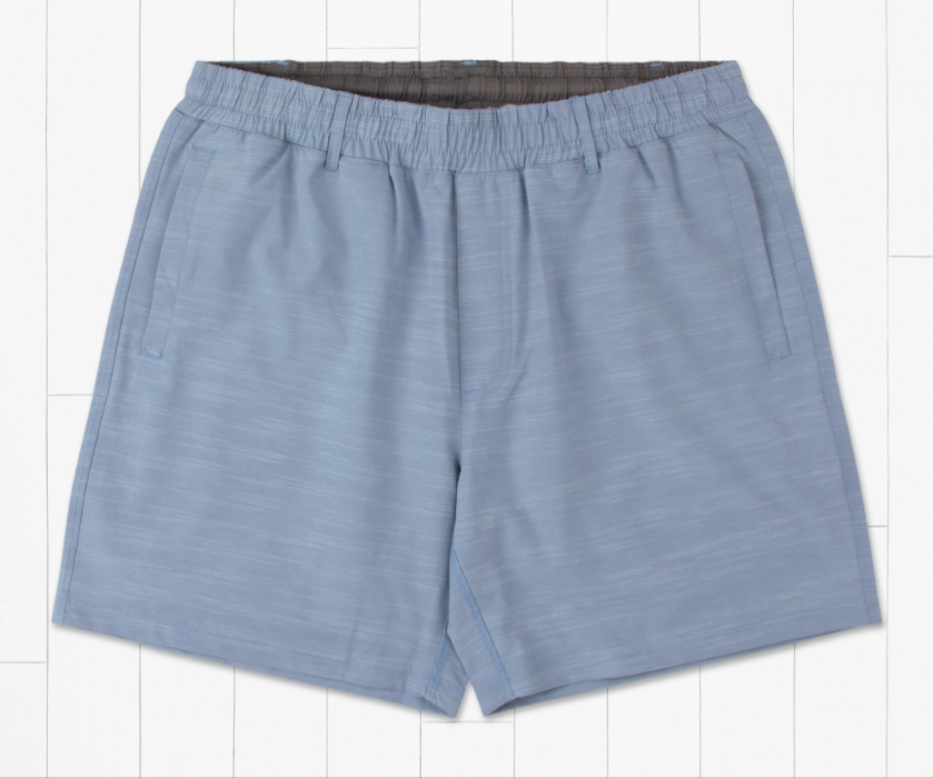 Marlin Lined Performance Short - Washed Blue