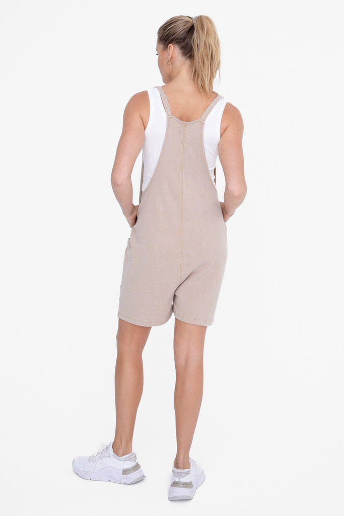 Mineral Wash Lounge Jumper - Taupe
