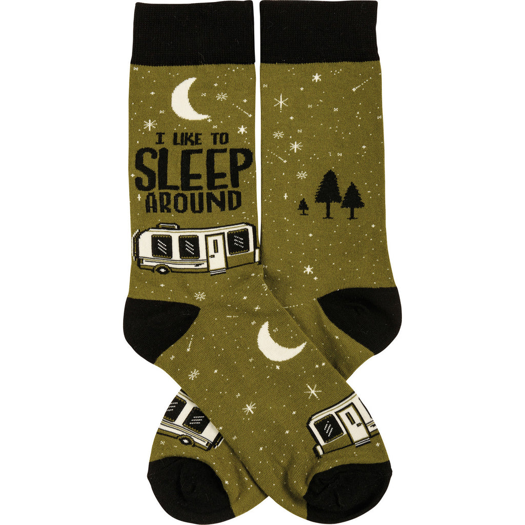 Like To Sleep Around Socks