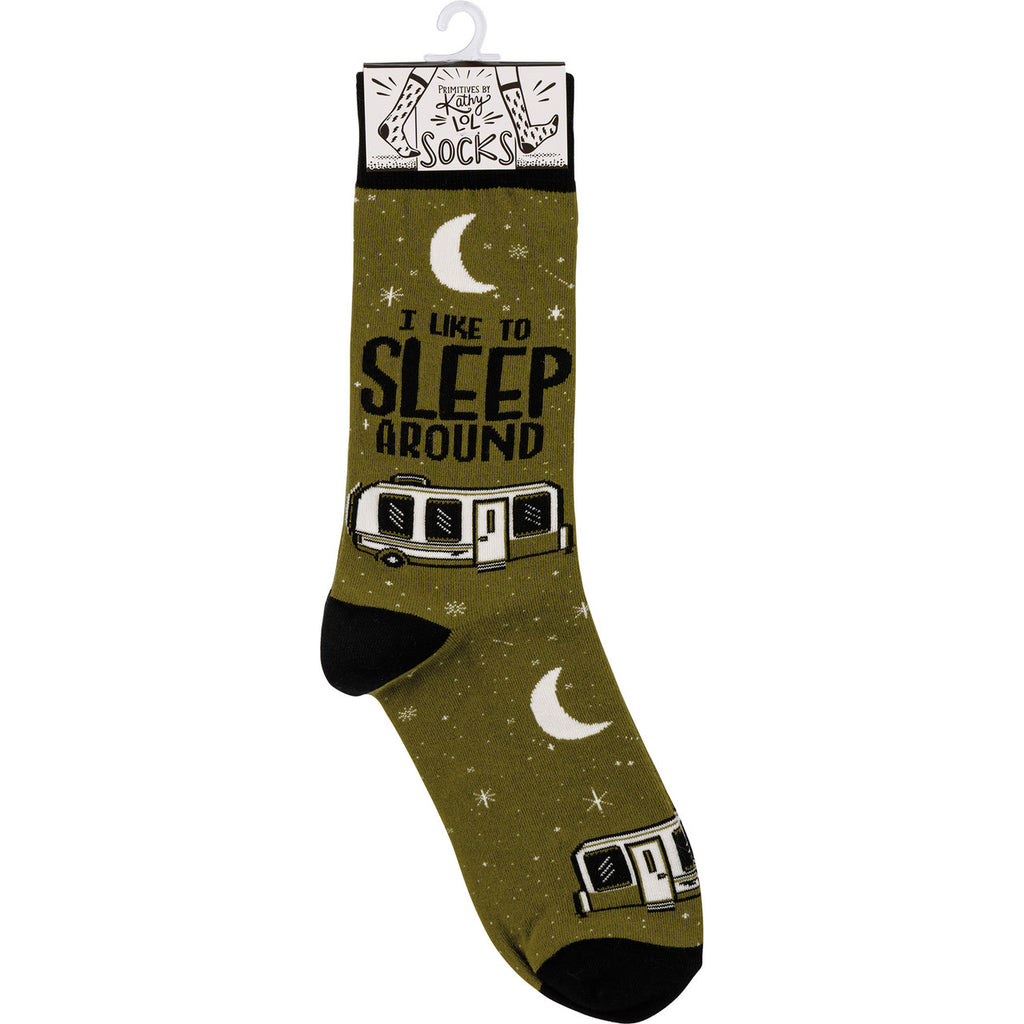 Like To Sleep Around Socks