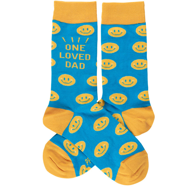 Loved Dad Socks