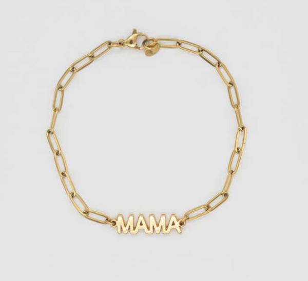Mama Paperclip Bracelet