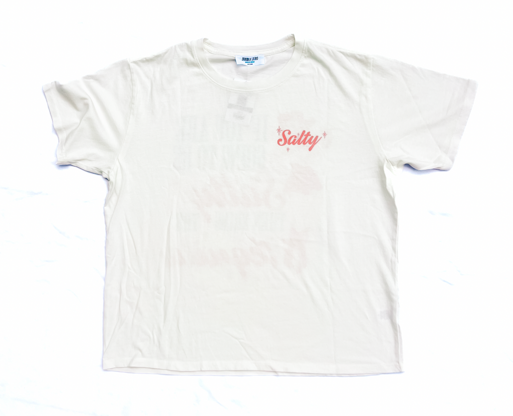 If Salty Bring Tequila Tee (Cream)
