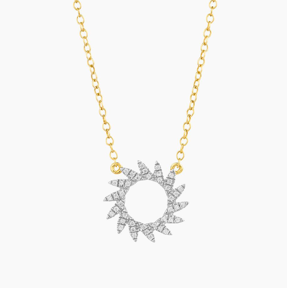 Sunny Daze Pendant Necklace (Gold)
