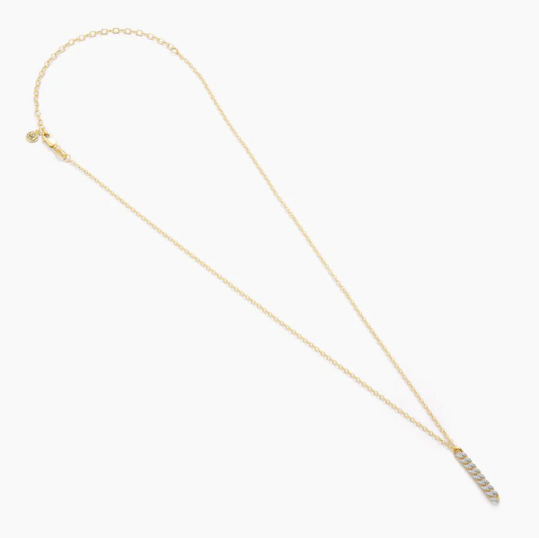 Dew Drops Pendant Necklace (Gold)