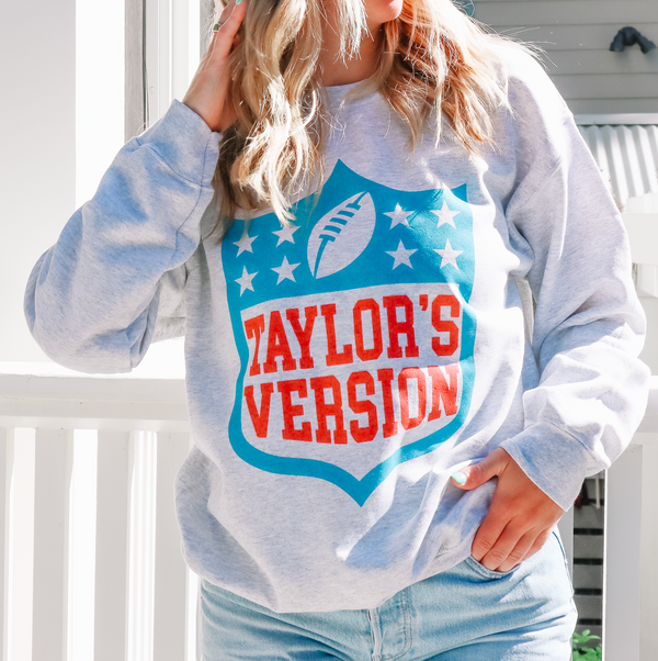 Taylor's Version Sweatshirt - Ash Grey