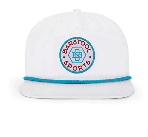 Barstool Retro Rope Hat (White)