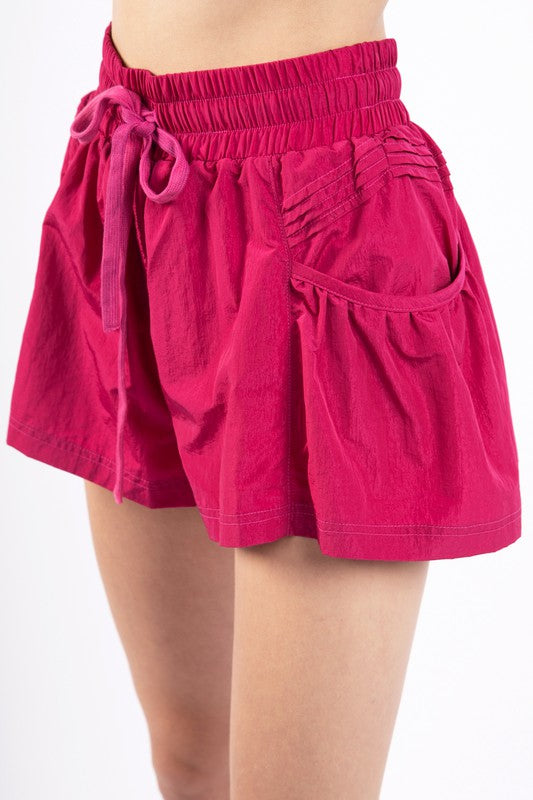 Balloon Shorts - Hot Pink