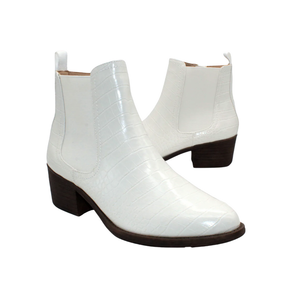 Carriage Bootie - Bone