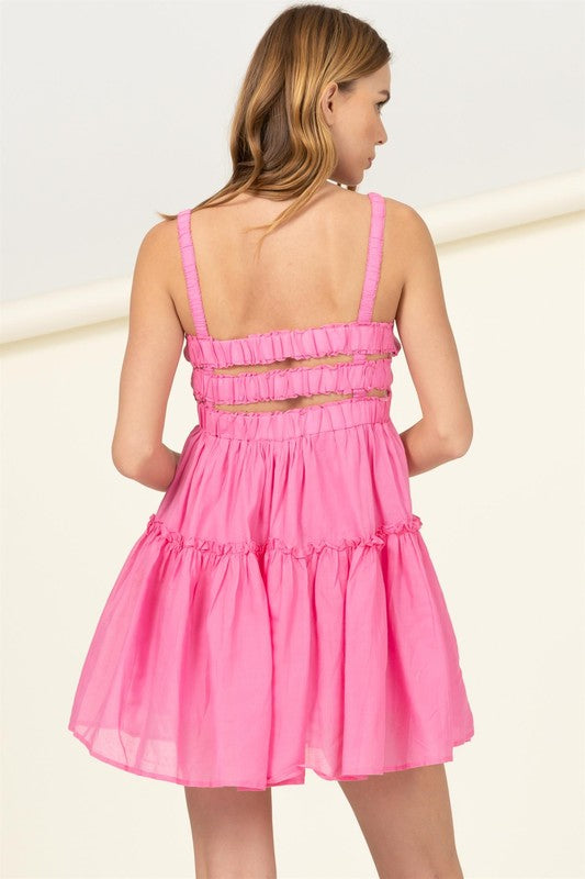 Lacey Dress - Pink
