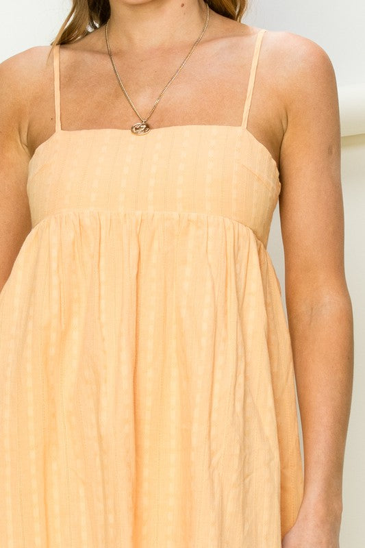 Carly Sun Dress - Amber Yellow