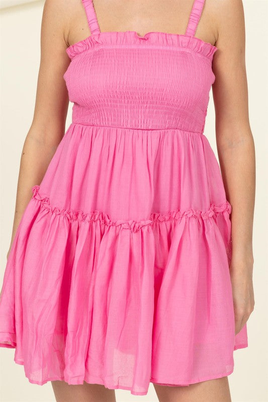 Lacey Dress - Pink