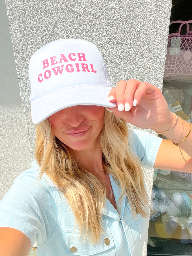 Beach Cowgirl Trucker Hat
