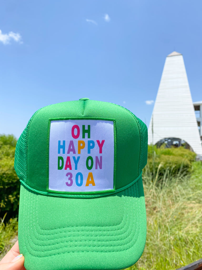 Oh Happy Day On 30A Patch Hat