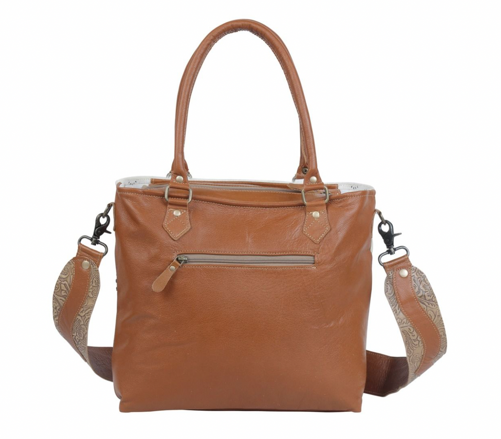 Burnished Play Hand Tooled Bag