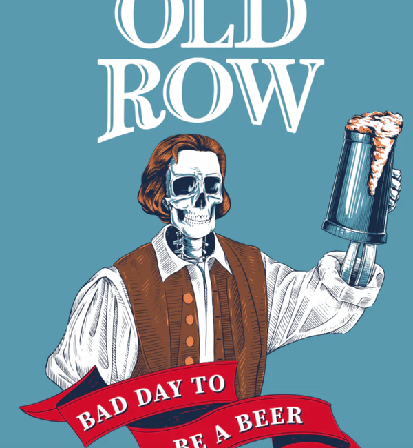 Old Row Lager Tee - Blue Jean
