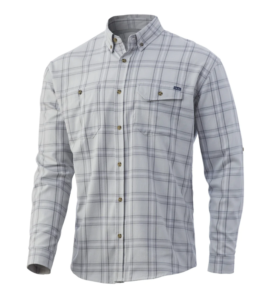 Huk Awendaw Flannel - Oyster