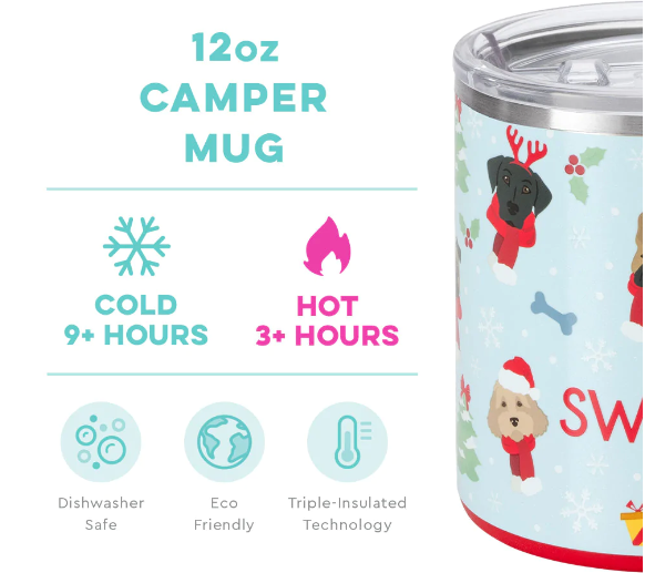 Santa Paws Camper Mug (12oz)