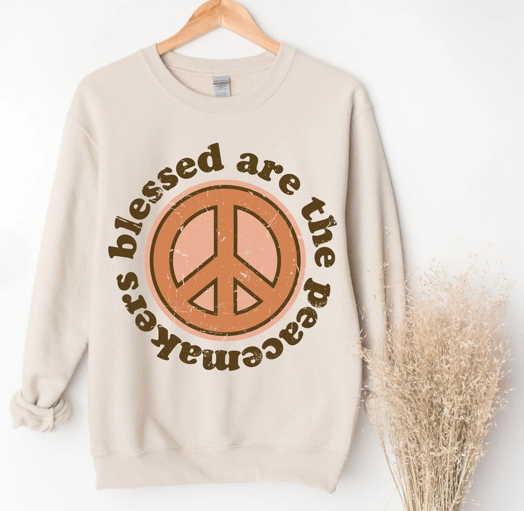 Blessed Are The Peacemakers Sweatshirt