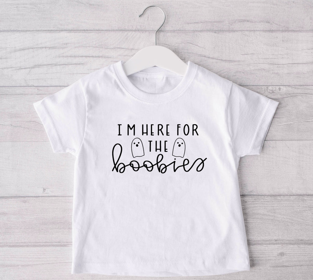 Here For The Boobies Onesie & Tshirt