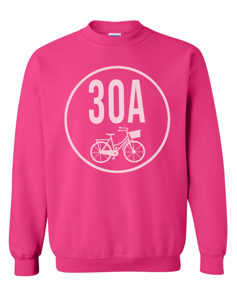 Ride Around 30A Bicycle Sweatshirt