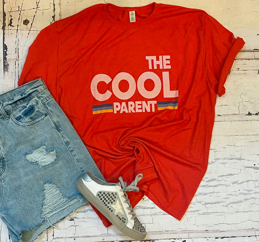 The Cool Parent Tee - Red