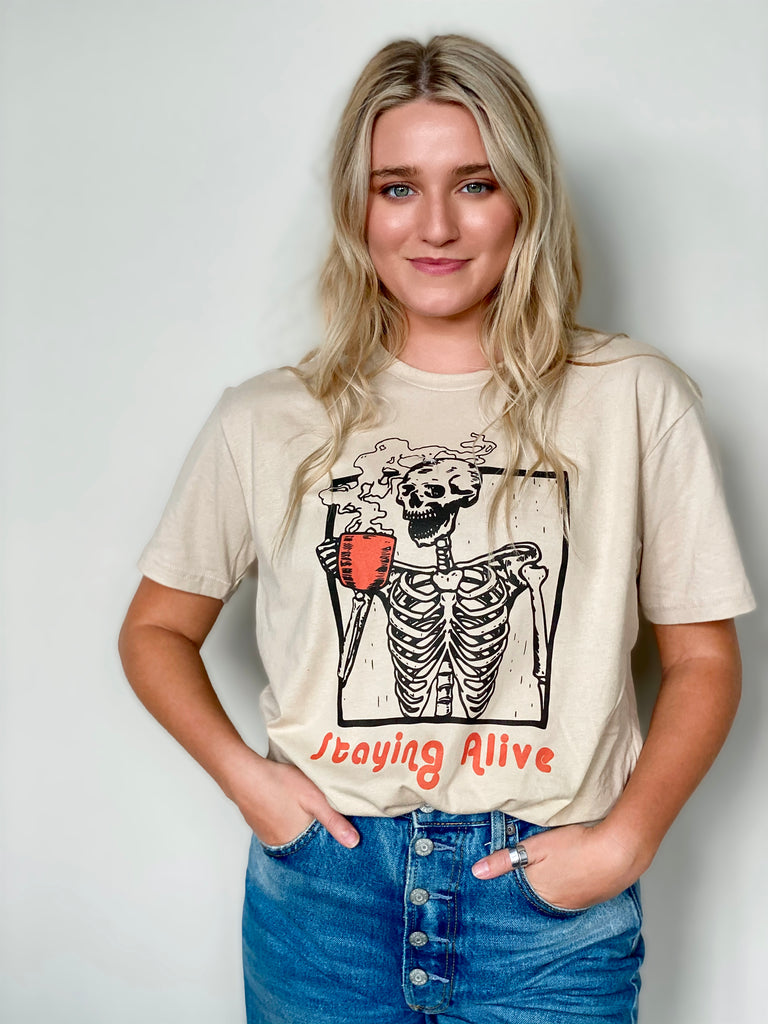 Staying Alive Tee