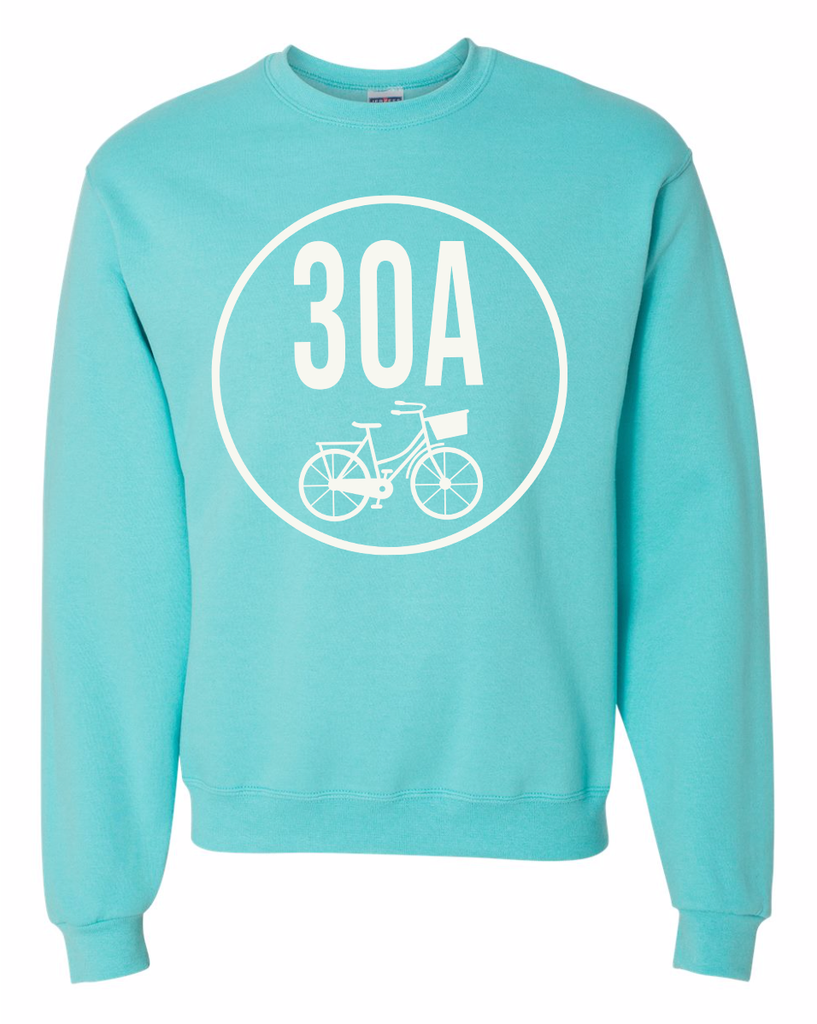 Ride Around 30A Bicycle Sweatshirt